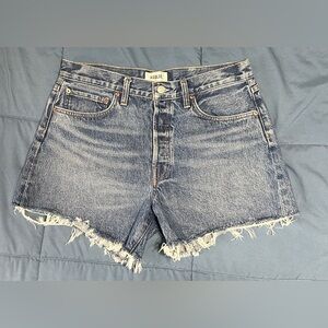 AGOLDE Parker Long Short in Ruin